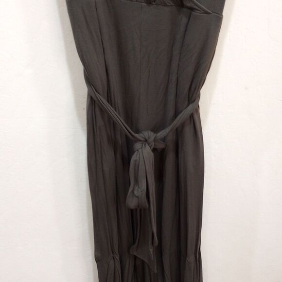 Anthropologie Moulinette Soeurs Alisande Cropped Knit Jumpsuit - Moss - Size M - Picture 6 of 14